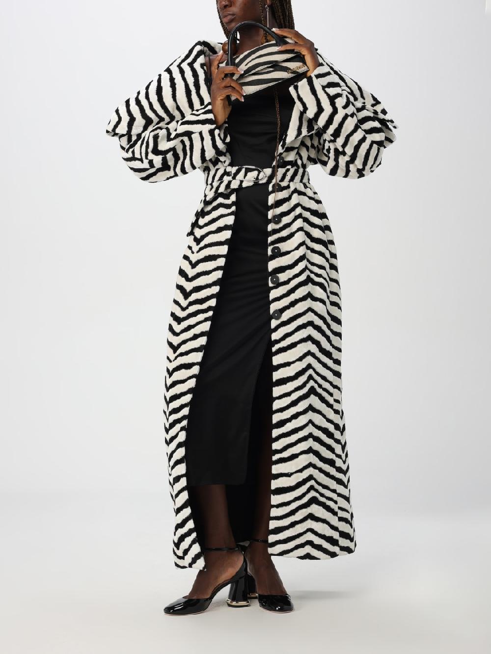 Giglio Cappotto Jacquemus In Cotone Animalier