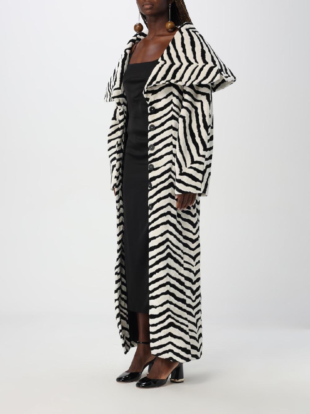 Giglio Cappotto Jacquemus In Cotone Animalier