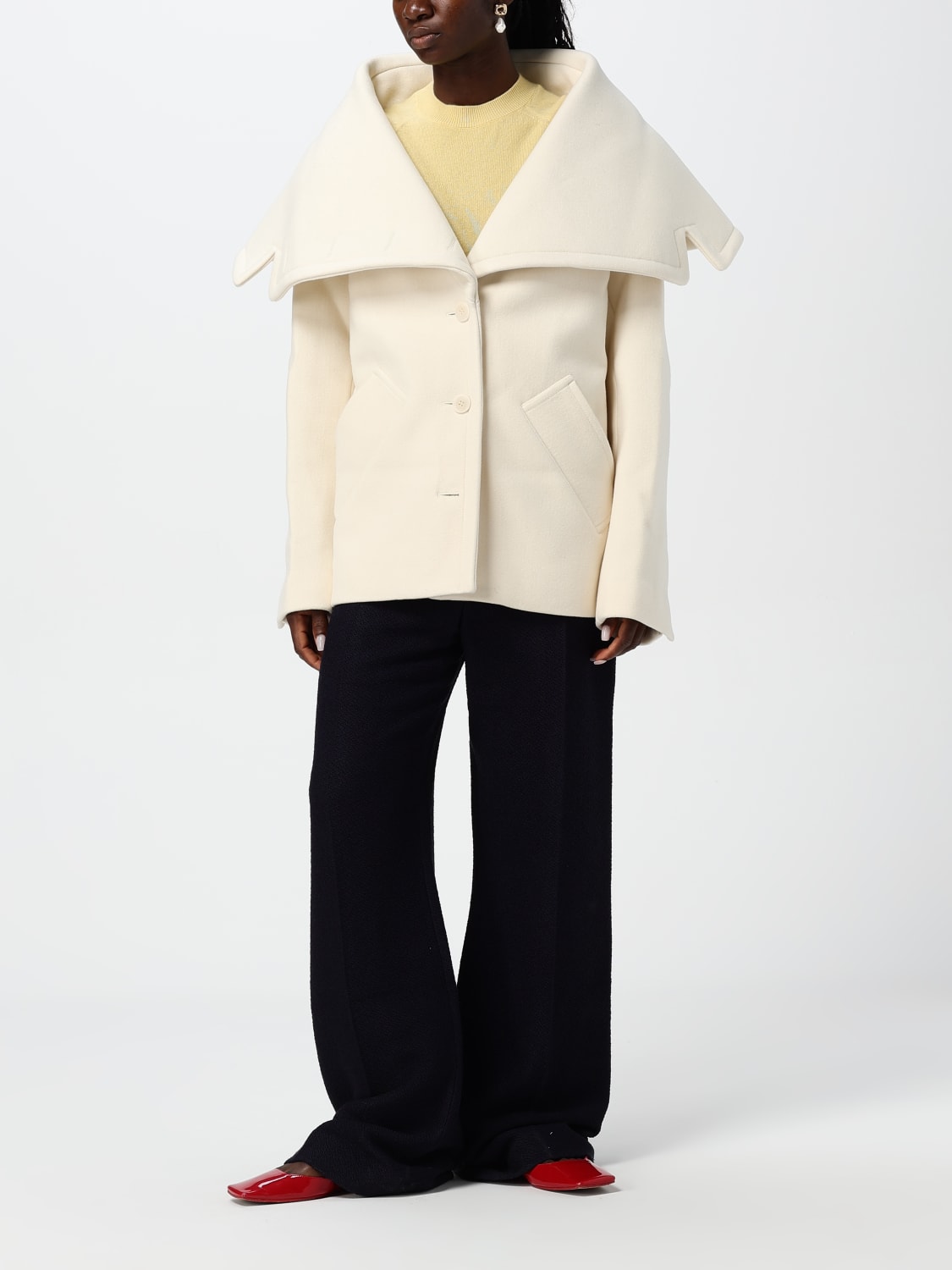 Giglio Cappotto Jacquemus In Lana