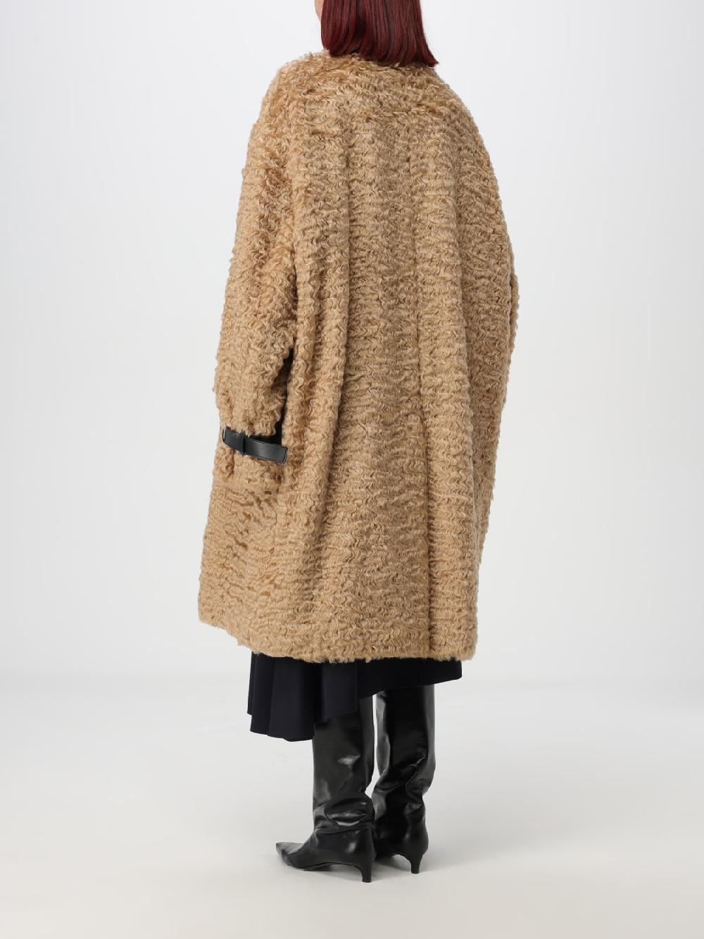 Giglio Cappotto Jil Sander In Mohair E Cotone