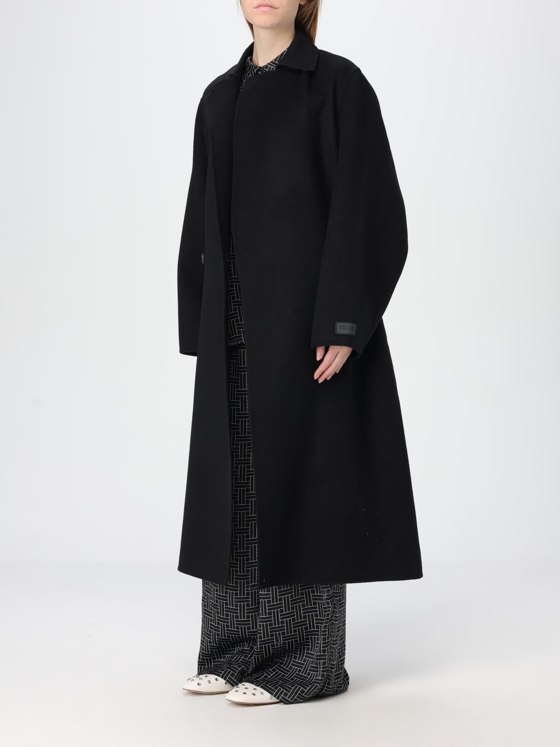 Giglio Cappotto Kenzo In Lana E Cashmere