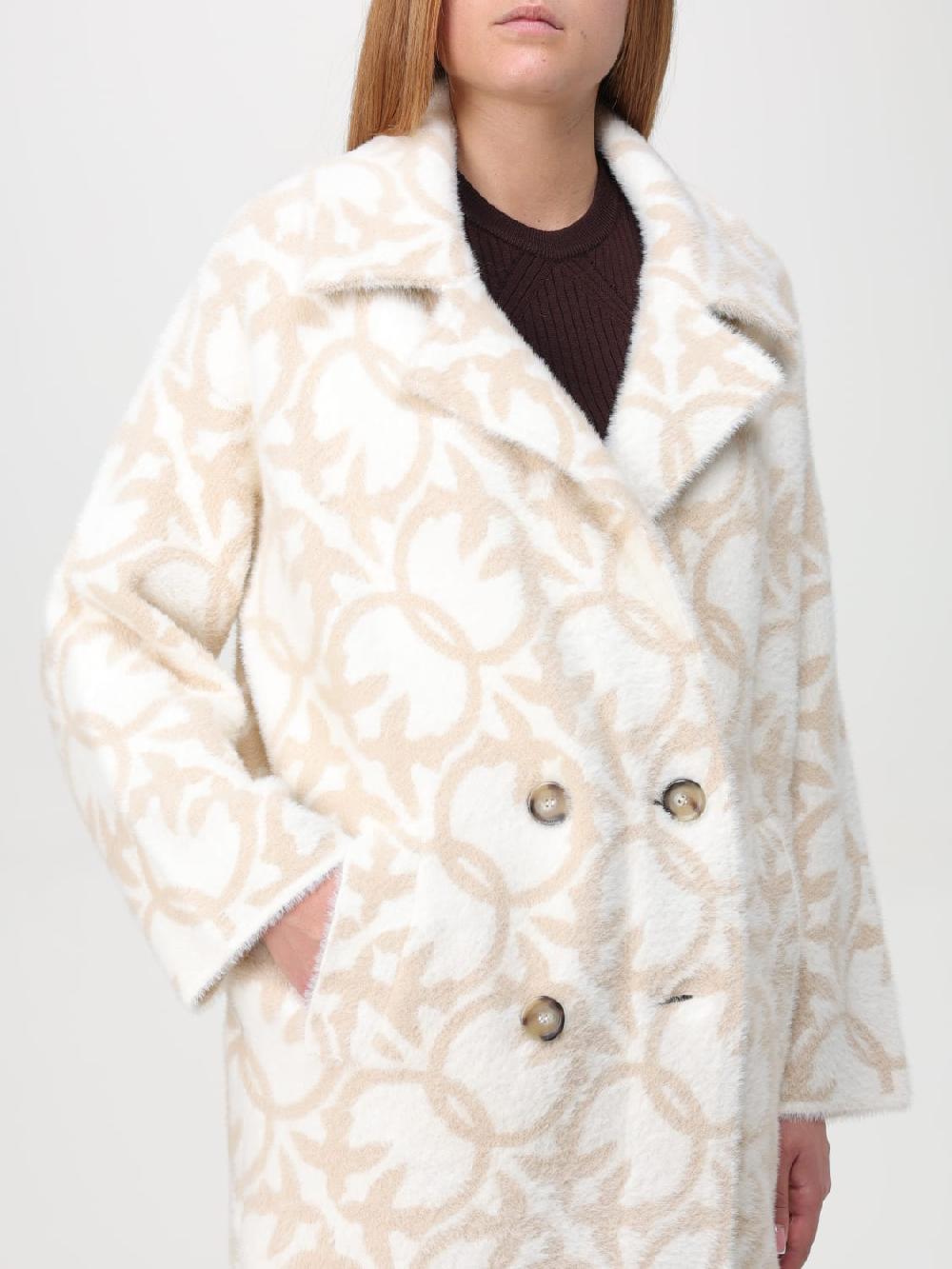 Giglio Cappotto Love Birds A Doppiopetto Pinko