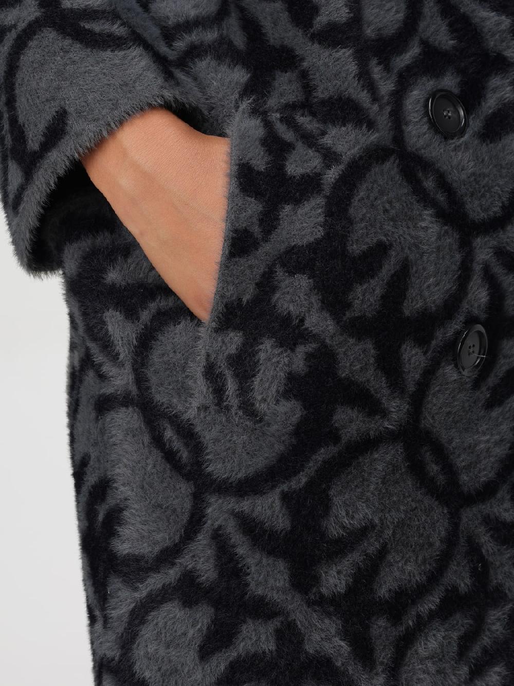 Giglio Cappotto Love Birds A Doppiopetto Pinko