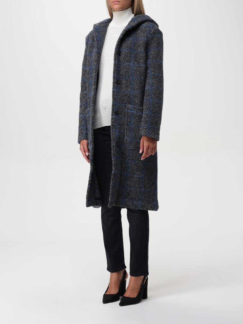Giglio Cappotto Lungo Con Cappuccio Woolrich