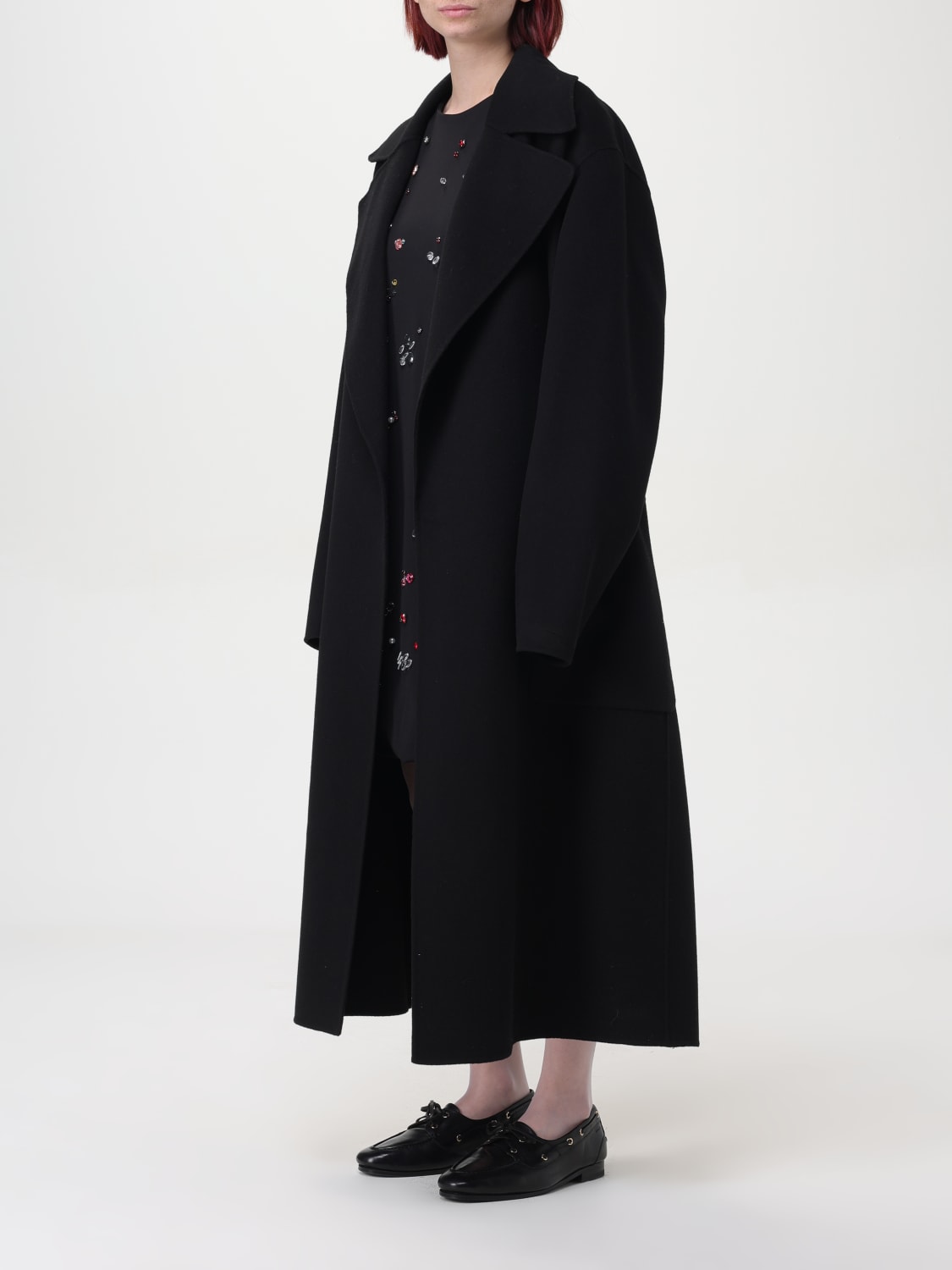Giglio Cappotto Lungo Di Lana Sportmax