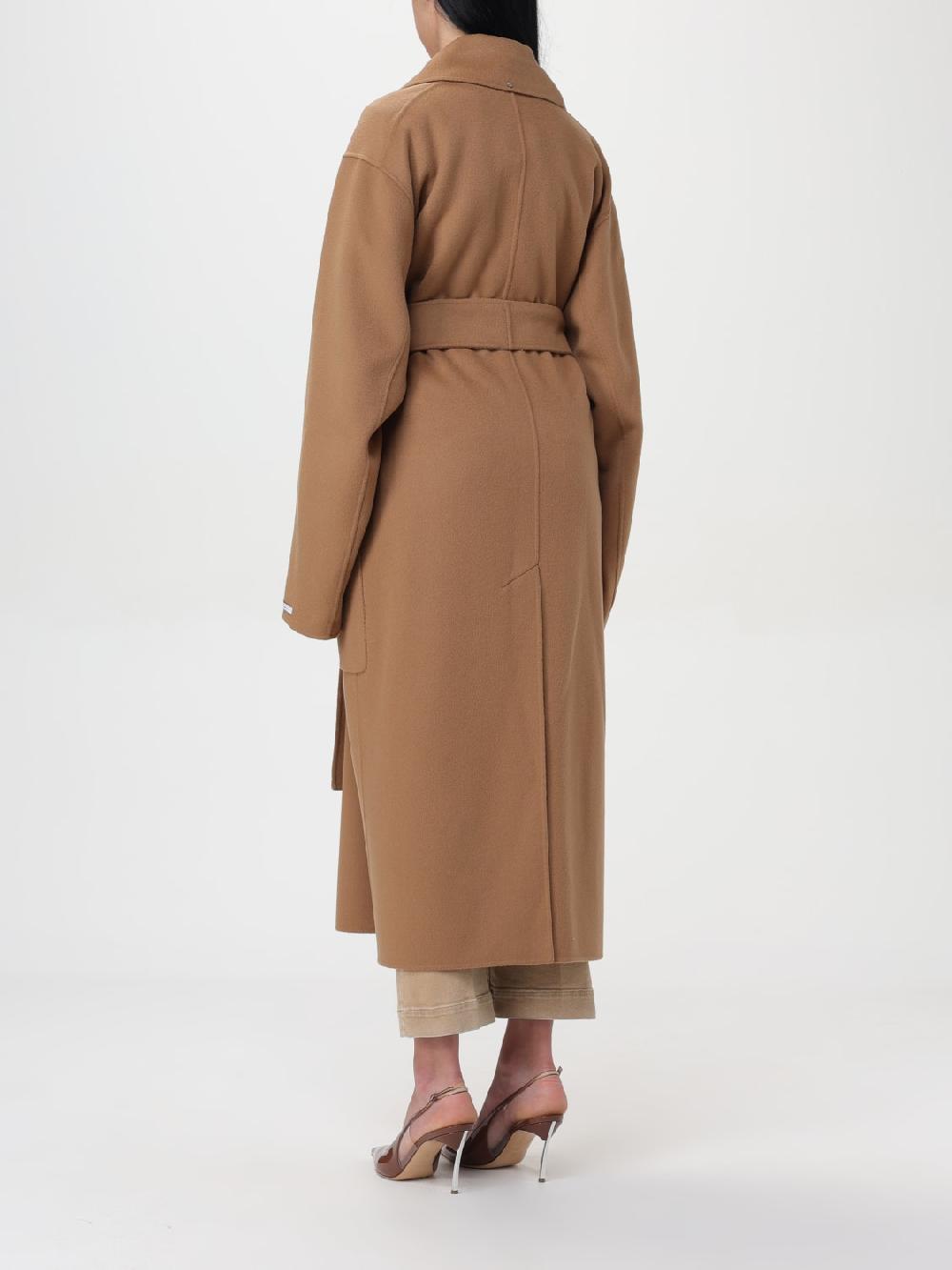 Giglio Cappotto Lungo Di Lana Sportmax