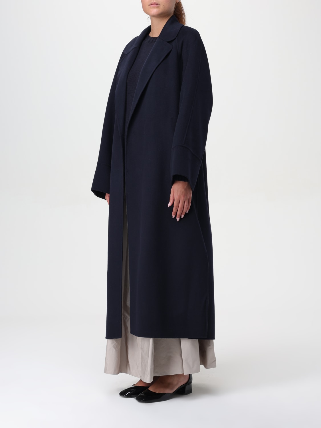 Giglio Cappotto Lungo In Lana Vergine Max Mara