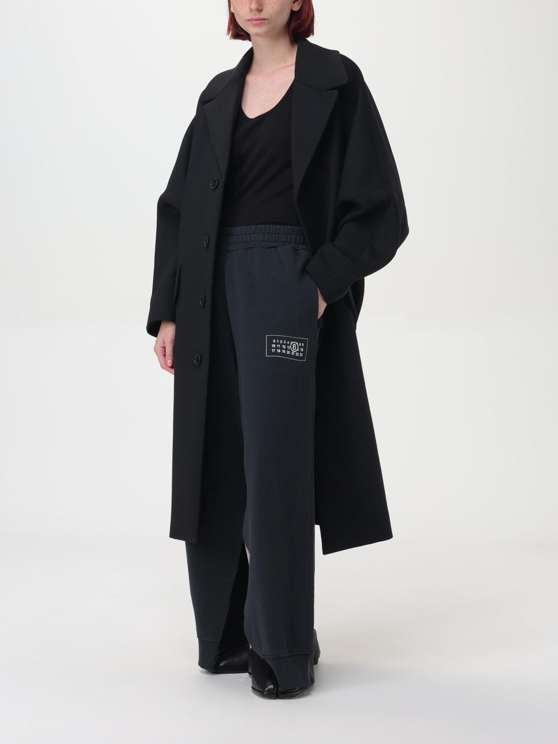 Giglio Cappotto Lungo Mm6 Maison Margiela