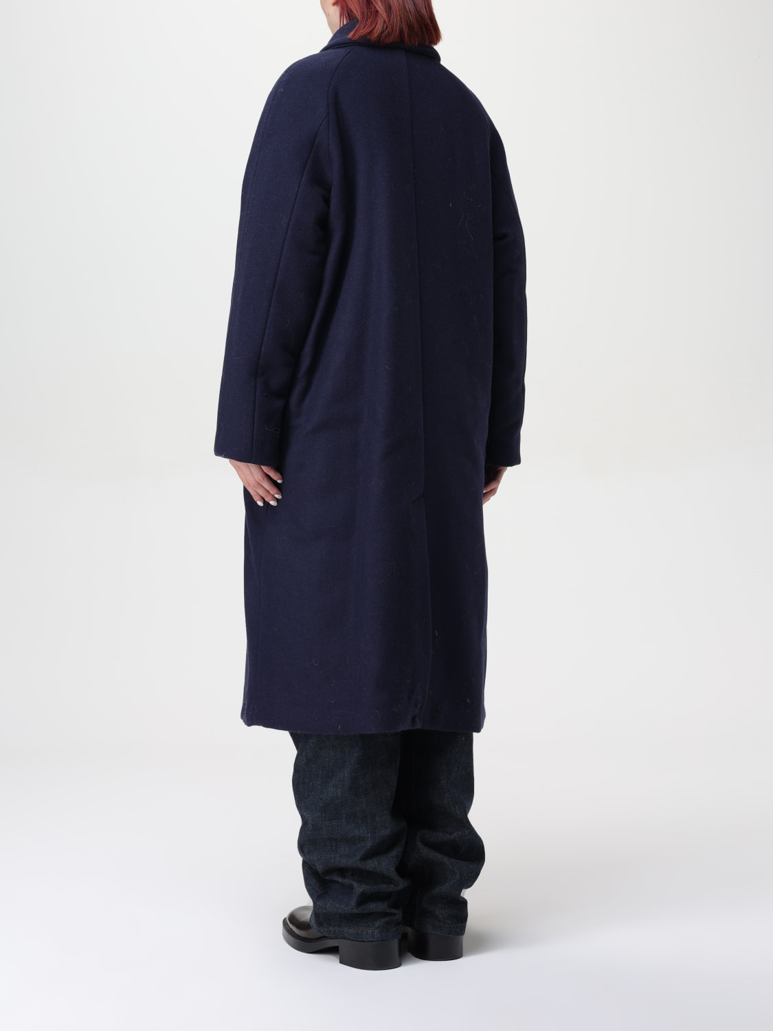 Giglio Cappotto Lungo Woolrich In Misto Lana