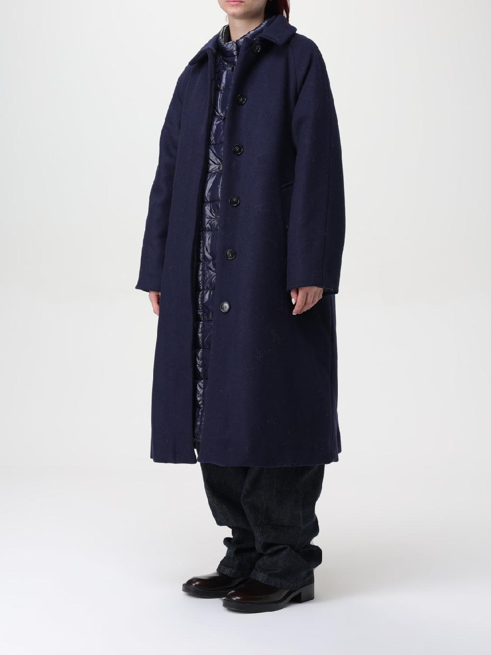 Giglio Cappotto Lungo Woolrich In Misto Lana