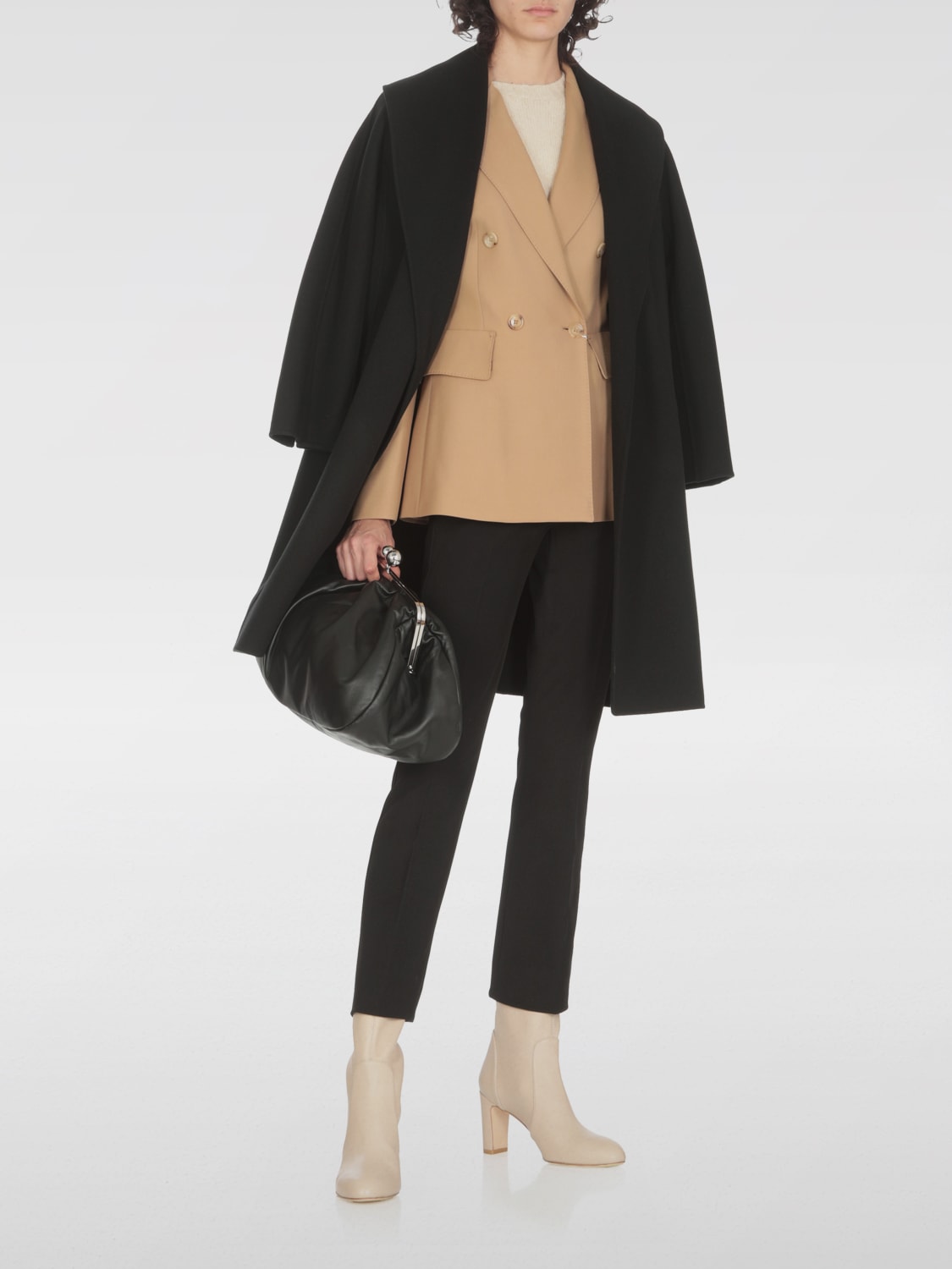 Giglio Cappotto Max Mara In Lana Vergine