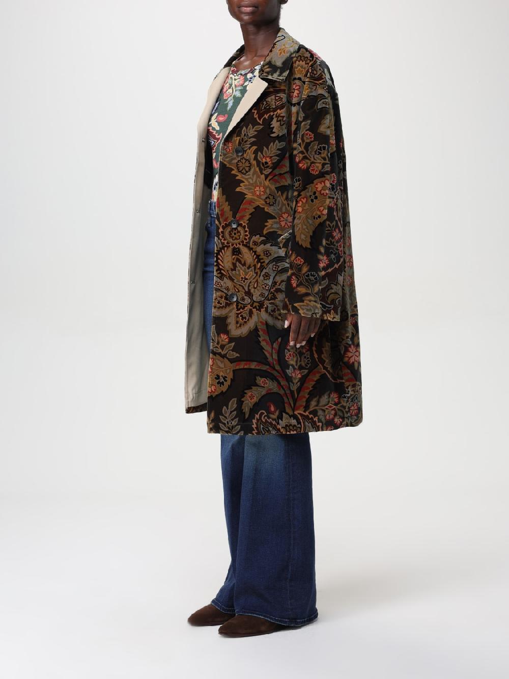Giglio Cappotto Paisley Etro