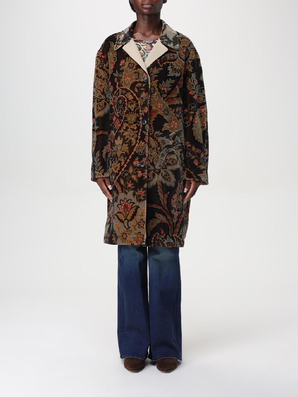 Giglio Cappotto Paisley Etro