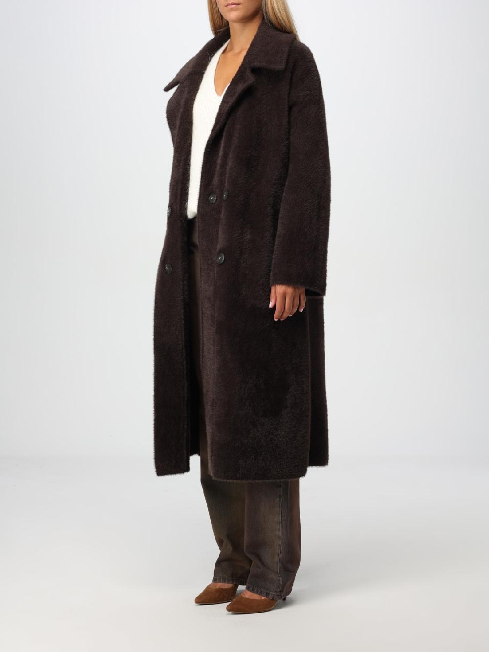 Giglio Cappotto Pinko In Shearling