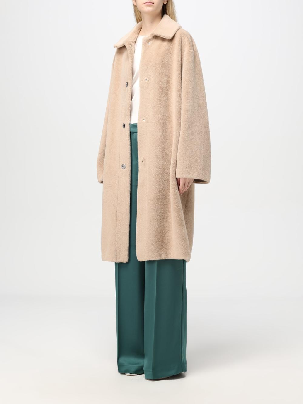 Giglio Cappotto Pinko In Shearling