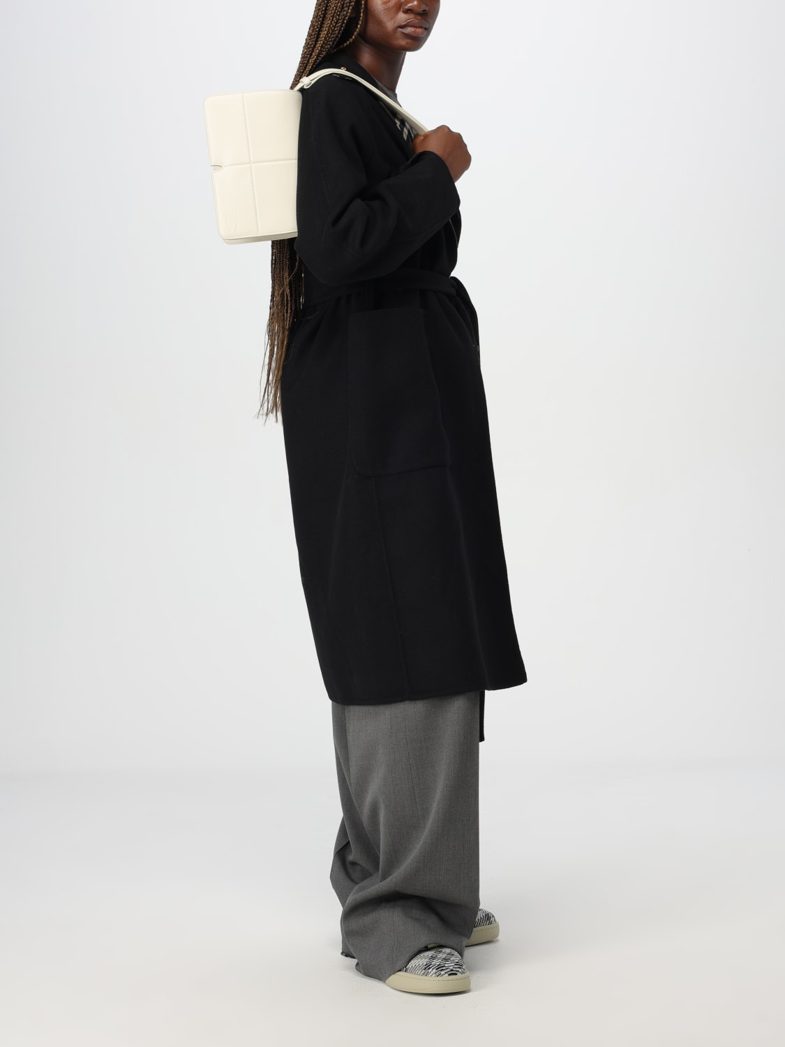 Giglio Cappotto Reversibile Burberry In Lana