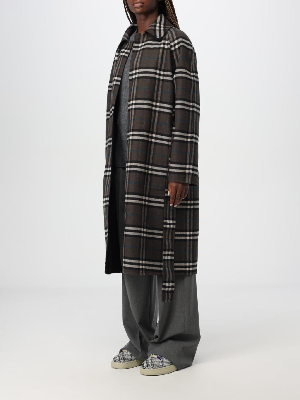 Giglio Cappotto Reversibile Burberry In Lana