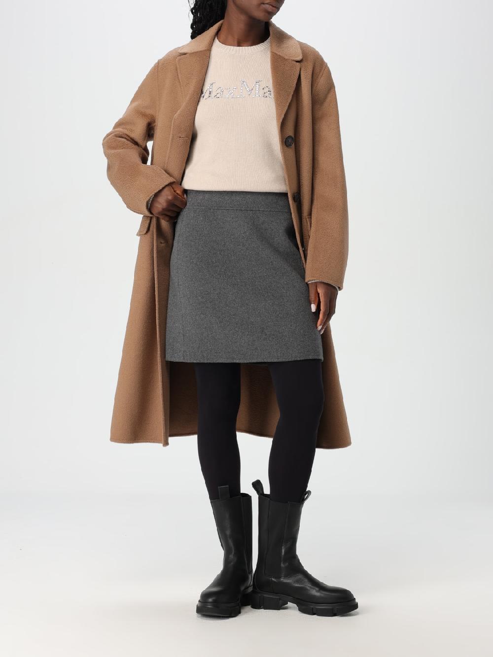 Giglio Cappotto 'S Max Mara In Lana