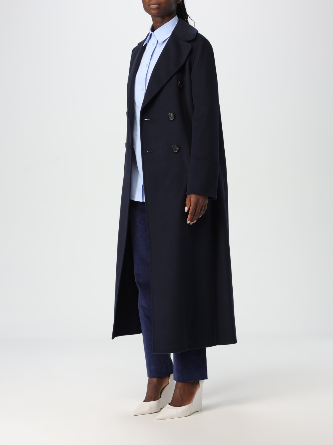 Giglio Cappotto 'S Max Mara In Lana
