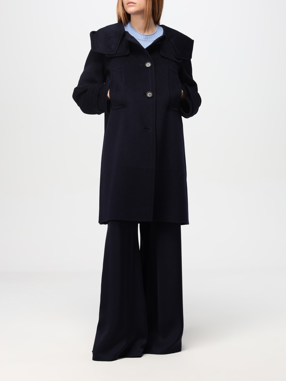 Giglio Cappotto 'S Max Mara In Lana