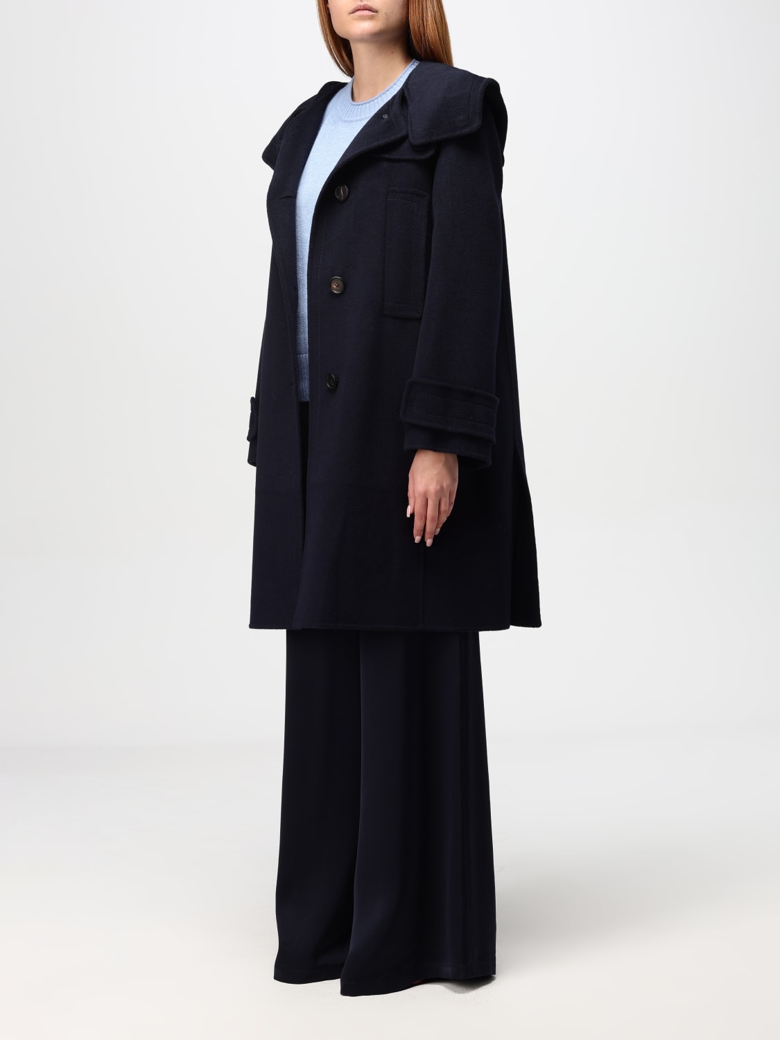Giglio Cappotto 'S Max Mara In Lana