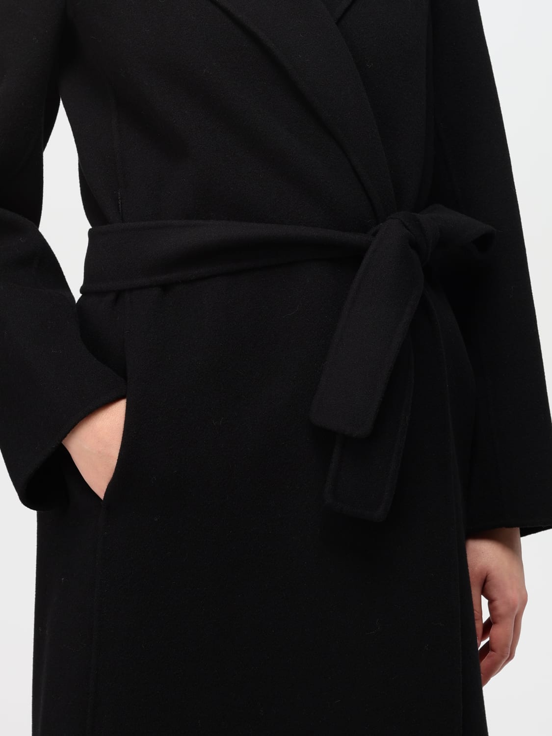 Giglio Cappotto 'S Max Mara In Lana Vergine