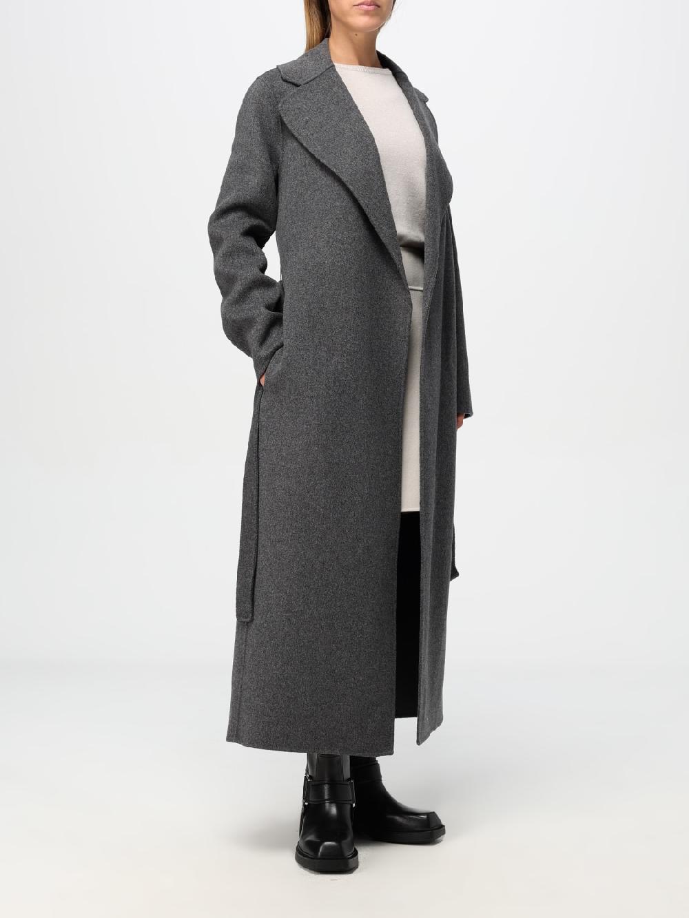 Giglio Cappotto 'S Max Mara In Lana Vergine