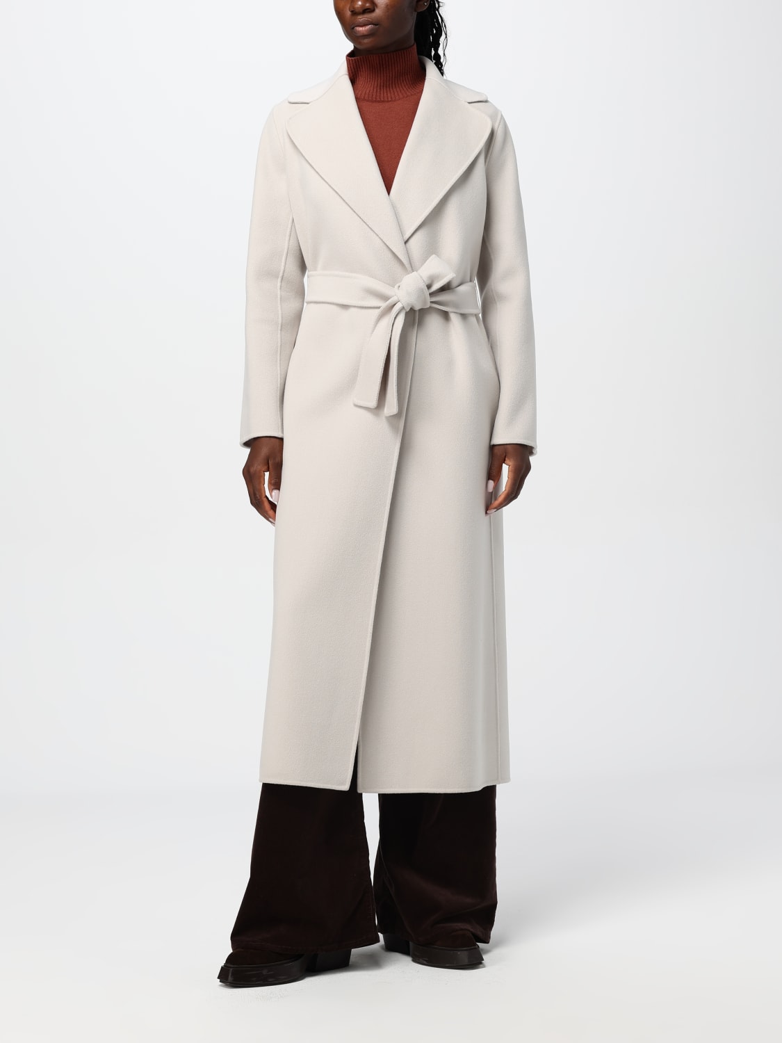 Giglio Cappotto 'S Max Mara In Lana Vergine