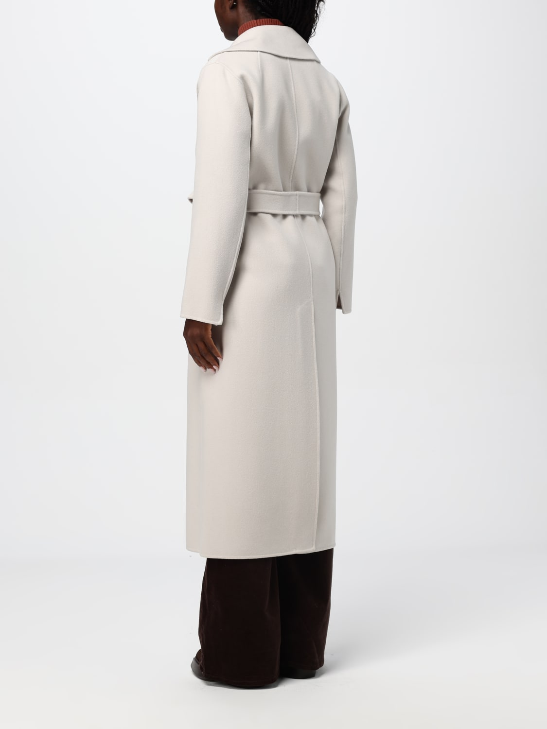 Giglio Cappotto 'S Max Mara In Lana Vergine