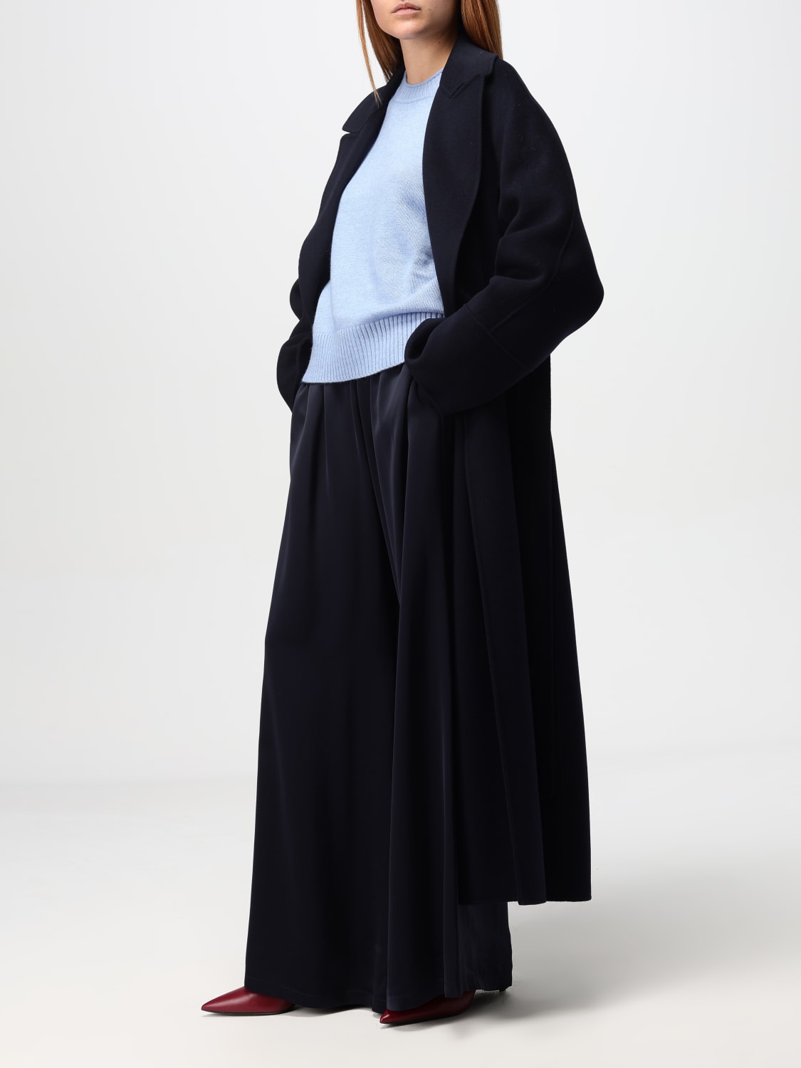 Giglio Cappotto 'S Max Mara In Lana Vergine