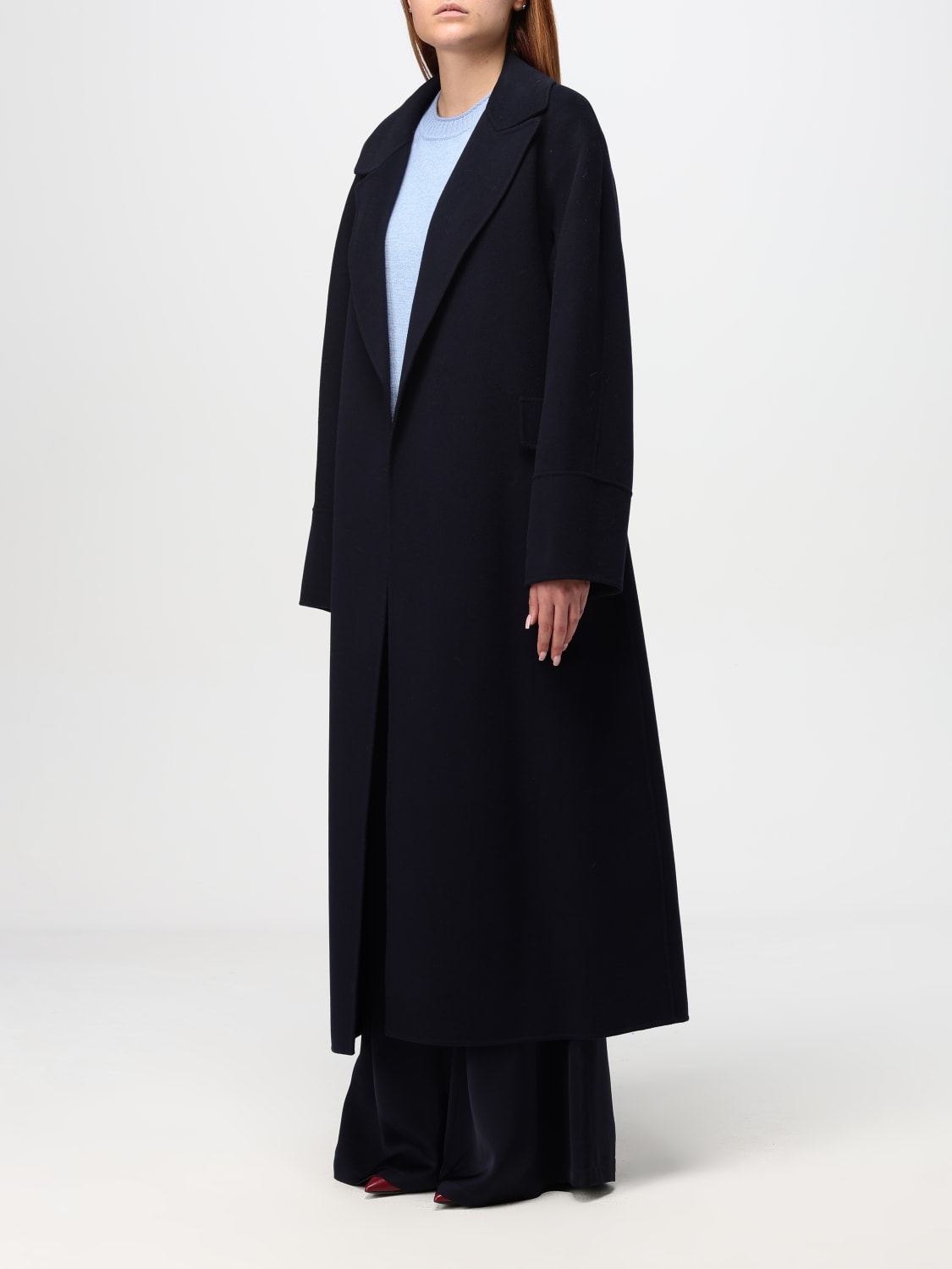 Giglio Cappotto 'S Max Mara In Lana Vergine