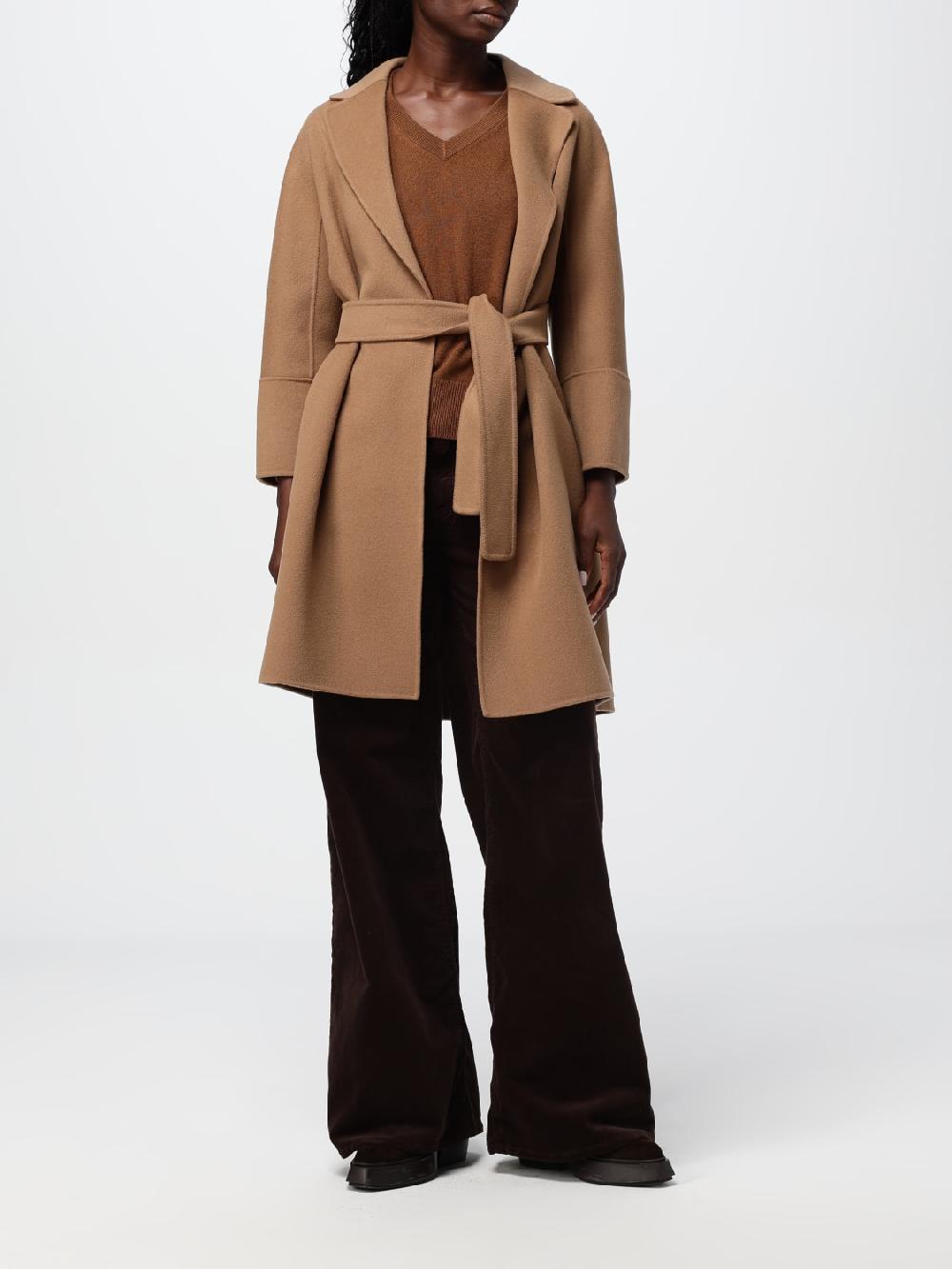 Giglio Cappotto 'S Max Mara In Lana Vergine