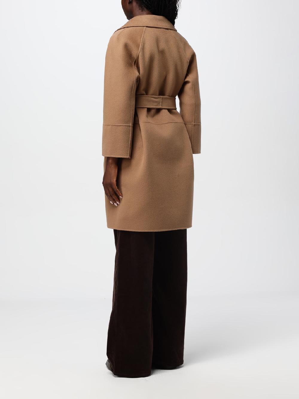 Giglio Cappotto 'S Max Mara In Lana Vergine