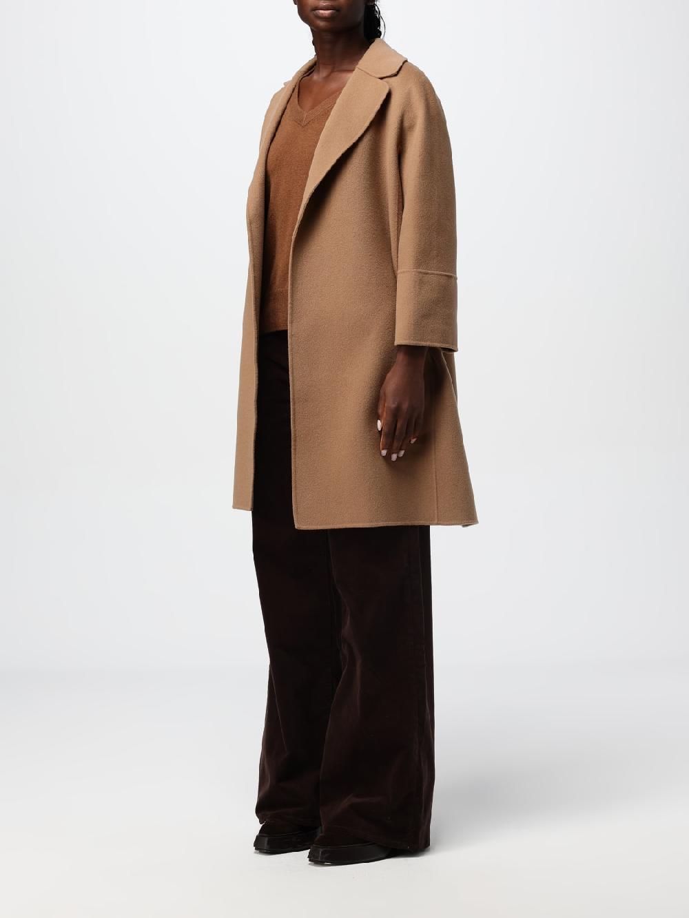 Giglio Cappotto 'S Max Mara In Lana Vergine