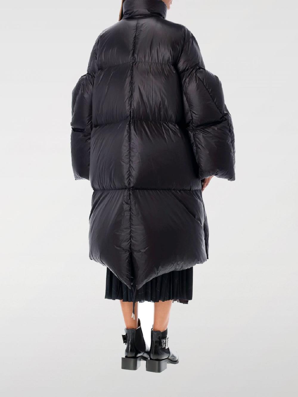 Giglio Cappotto Sacai In Nylon Trapuntato