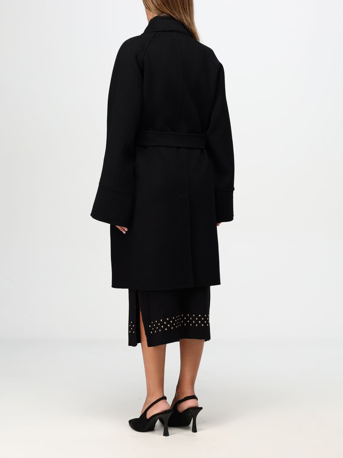 Giglio Cappotto Simona Corsellini In Misto Lana