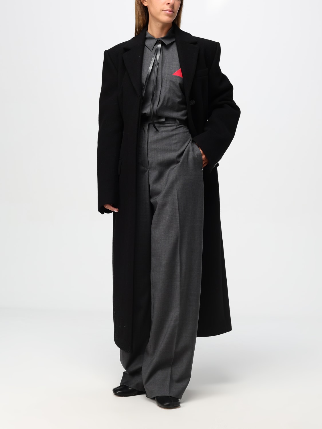 Giglio Cappotto Sportmax In Lana E Cashmere
