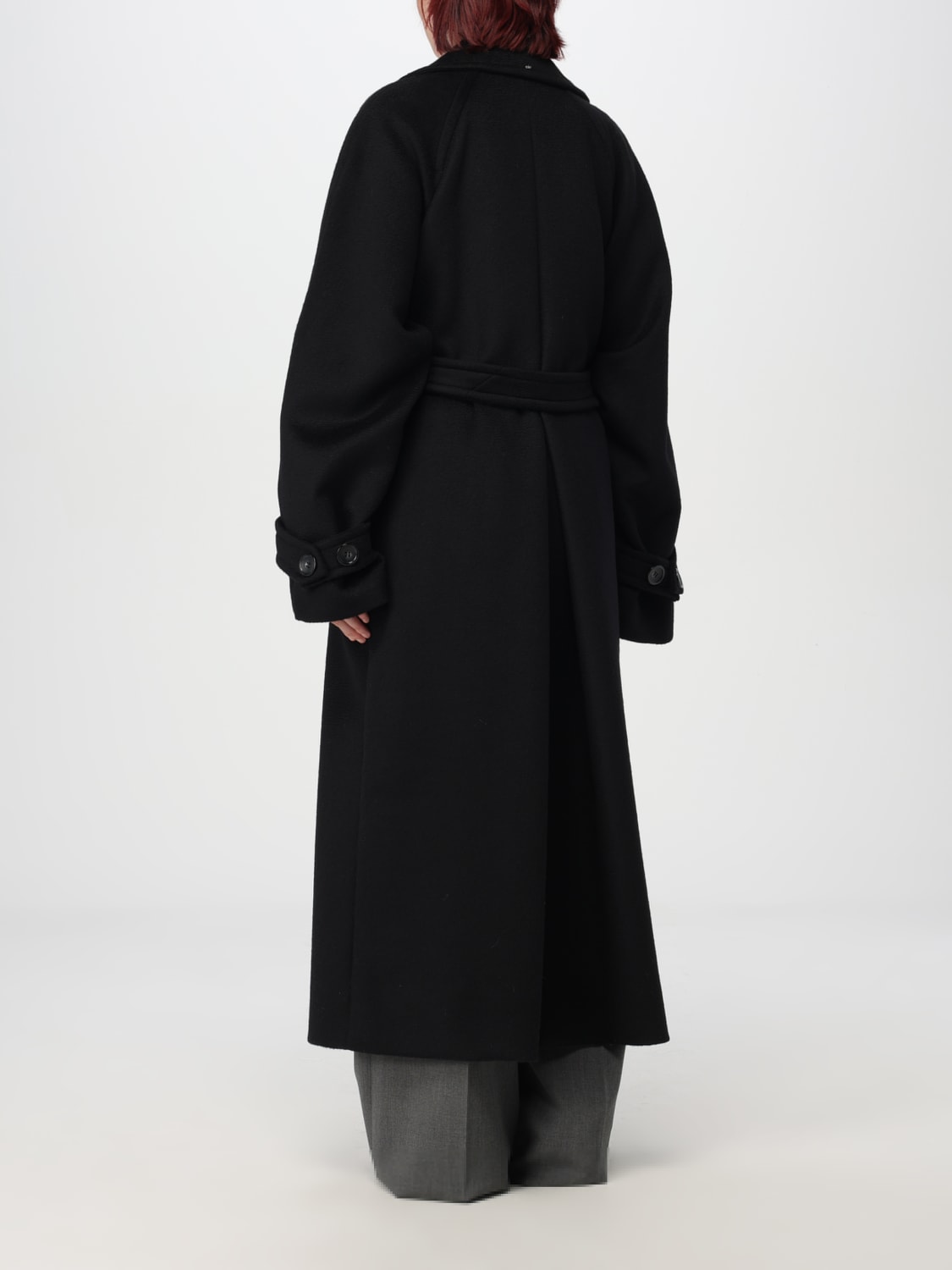 Giglio Cappotto Sportmax In Lana Vergine