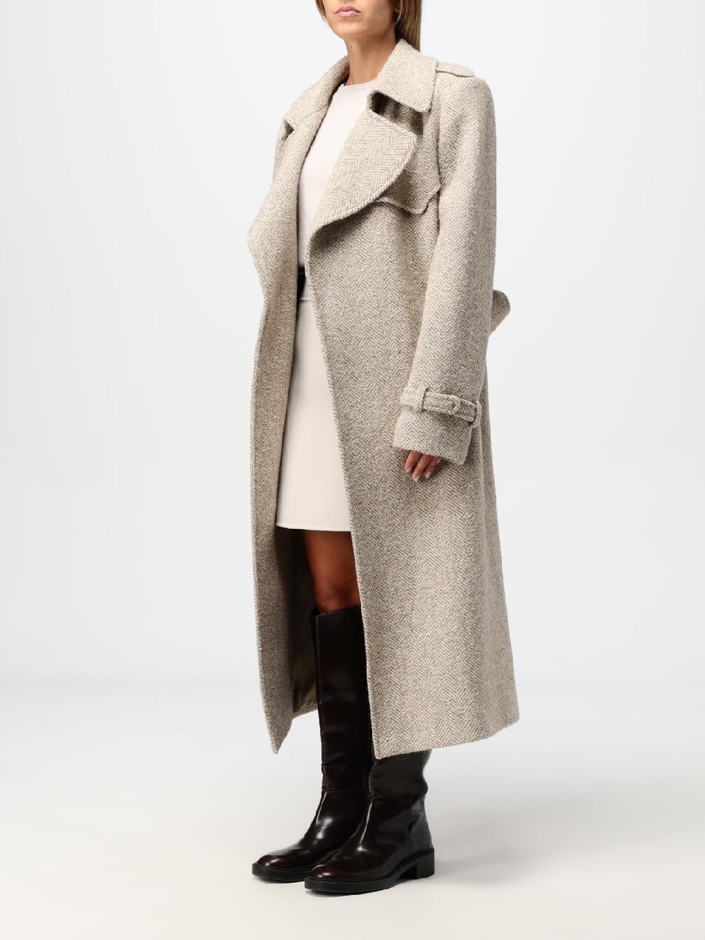 Giglio Cappotto Tagliatore In Misto Lana