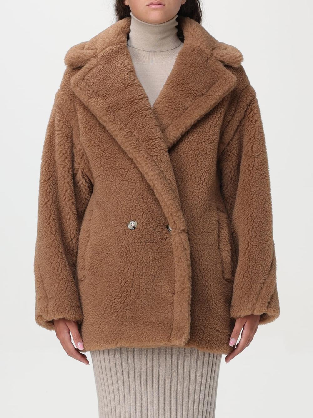 Giglio Cappotto Teddy Max Mara in lana di cammello