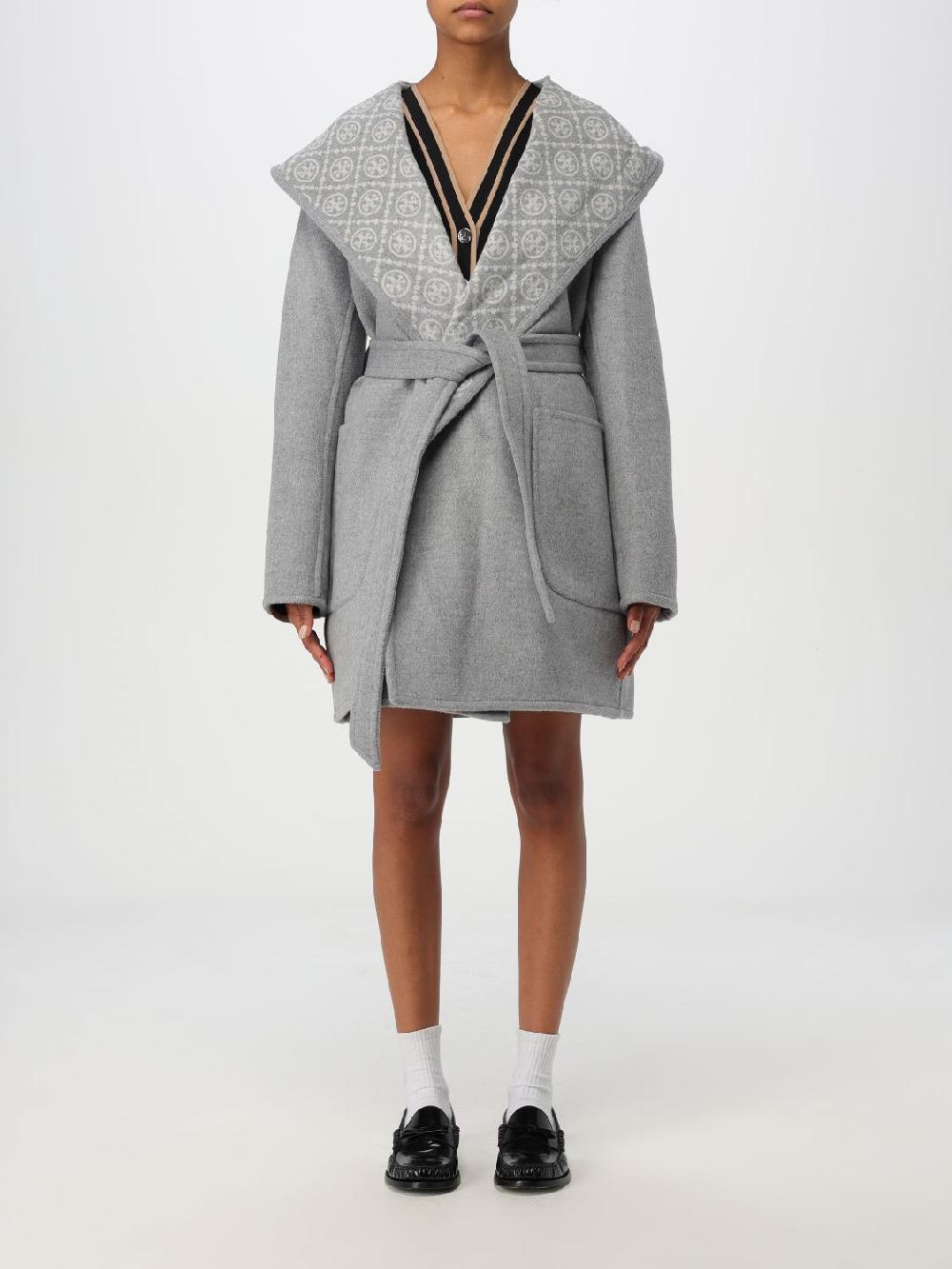 Giglio Cappotto Tory Burch in lana