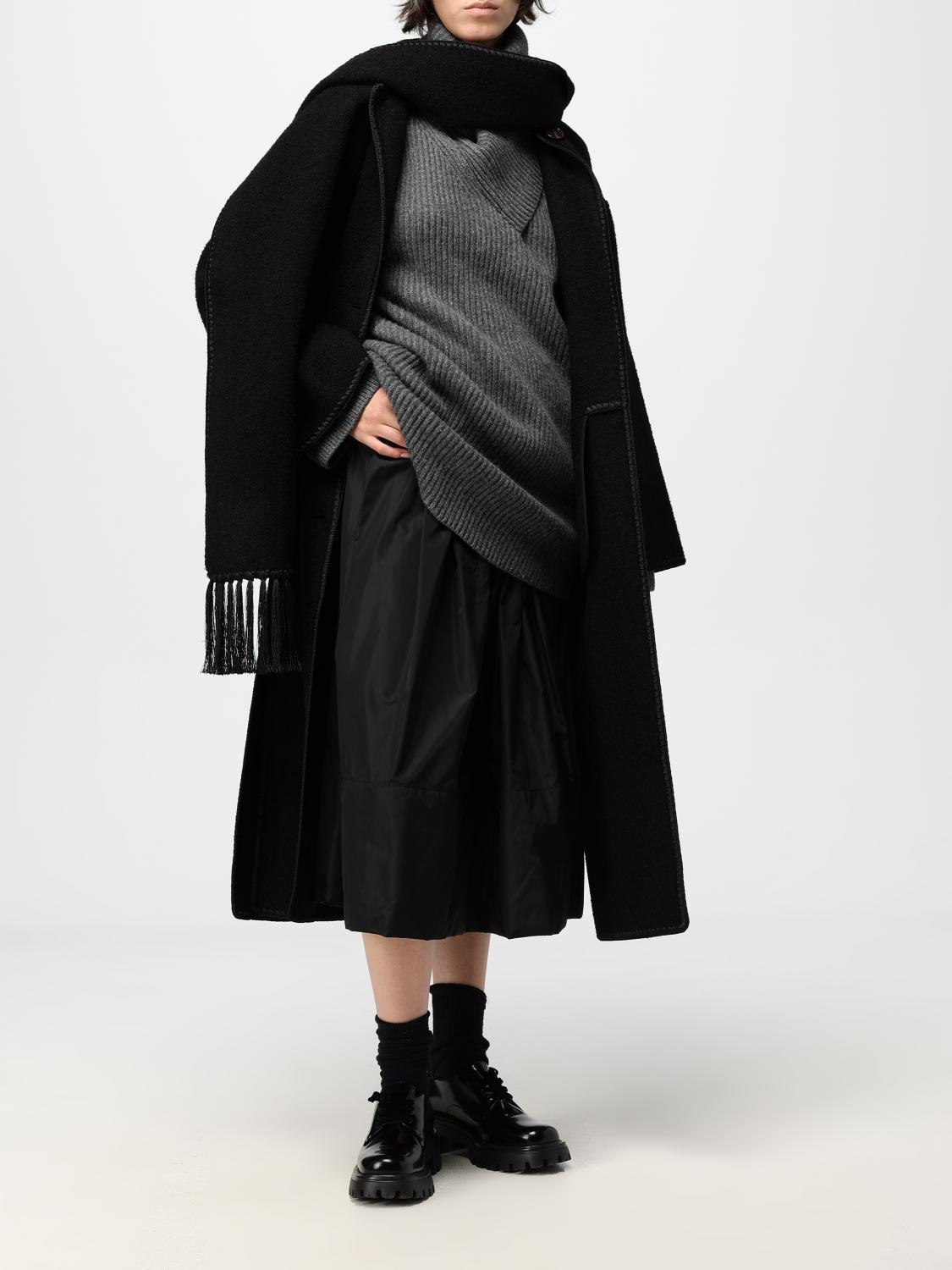 Giglio Cappotto Toteme In Lana Con Sciarpa