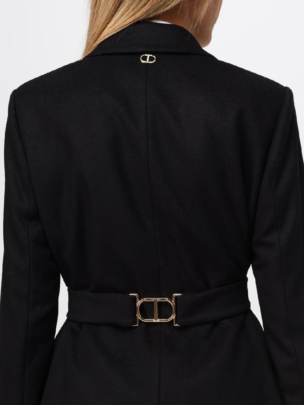 Giglio Cappotto Twinset In Misto Lana