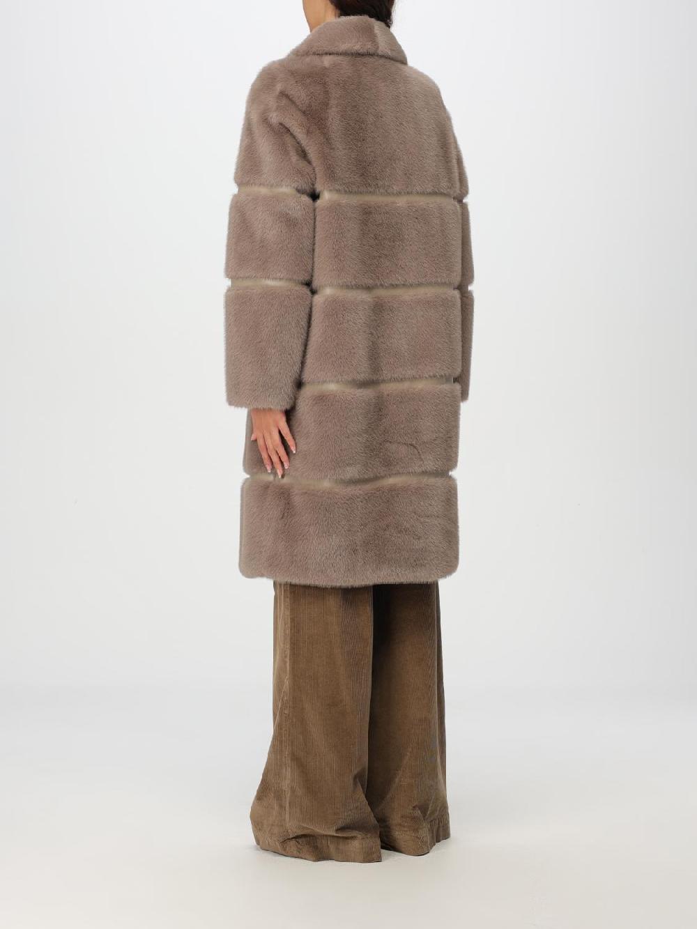 Giglio Cappotto Twinset In Pelliccia Sintetica
