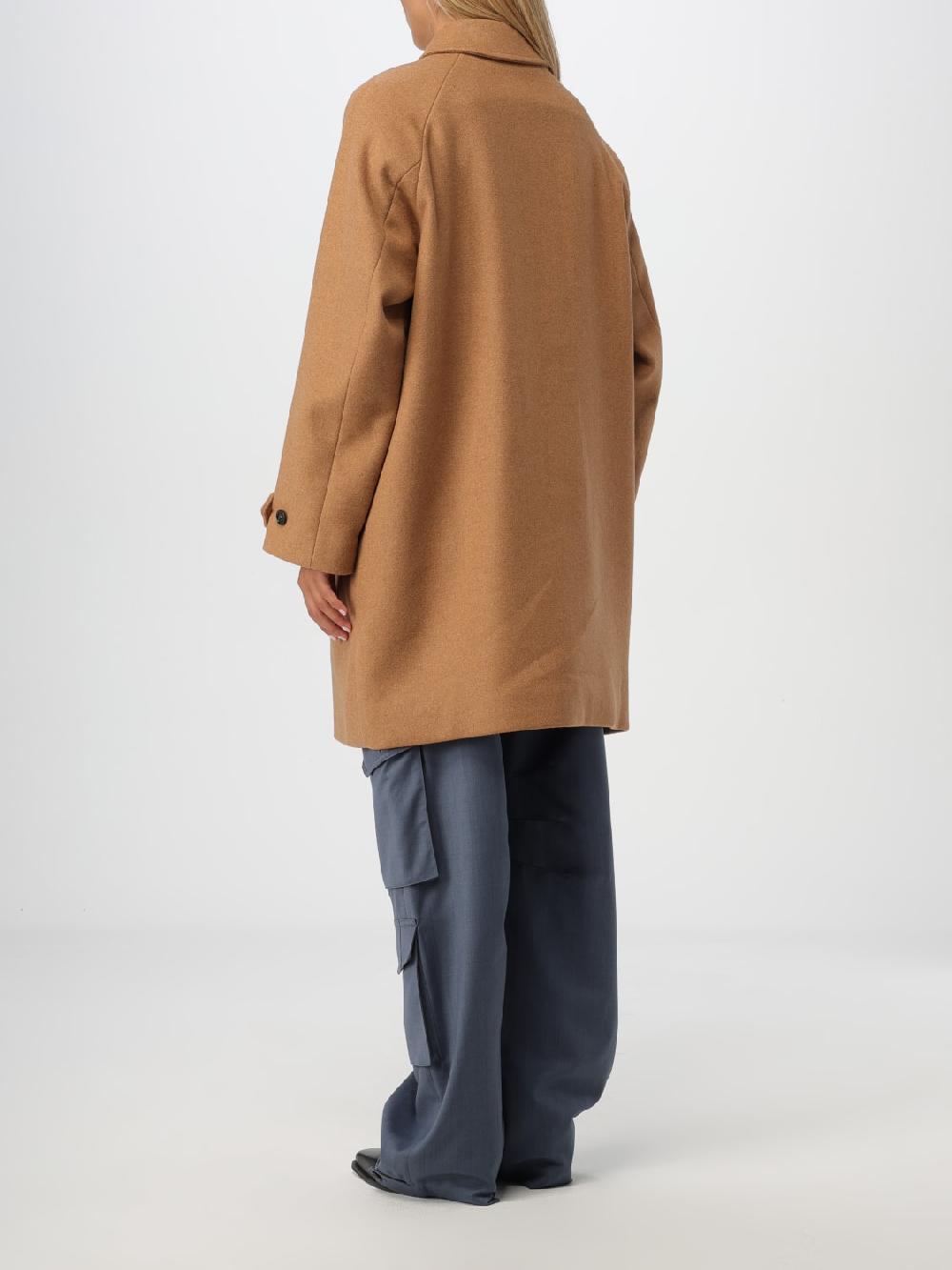 Giglio Cappotto Woolrich In Misto Lana Check