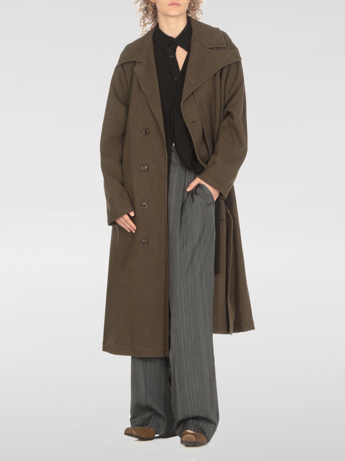 Giglio Cappotto Y's In Lino E Cotone