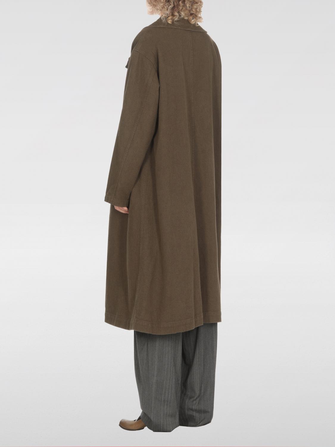 Giglio Cappotto Y's In Lino E Cotone
