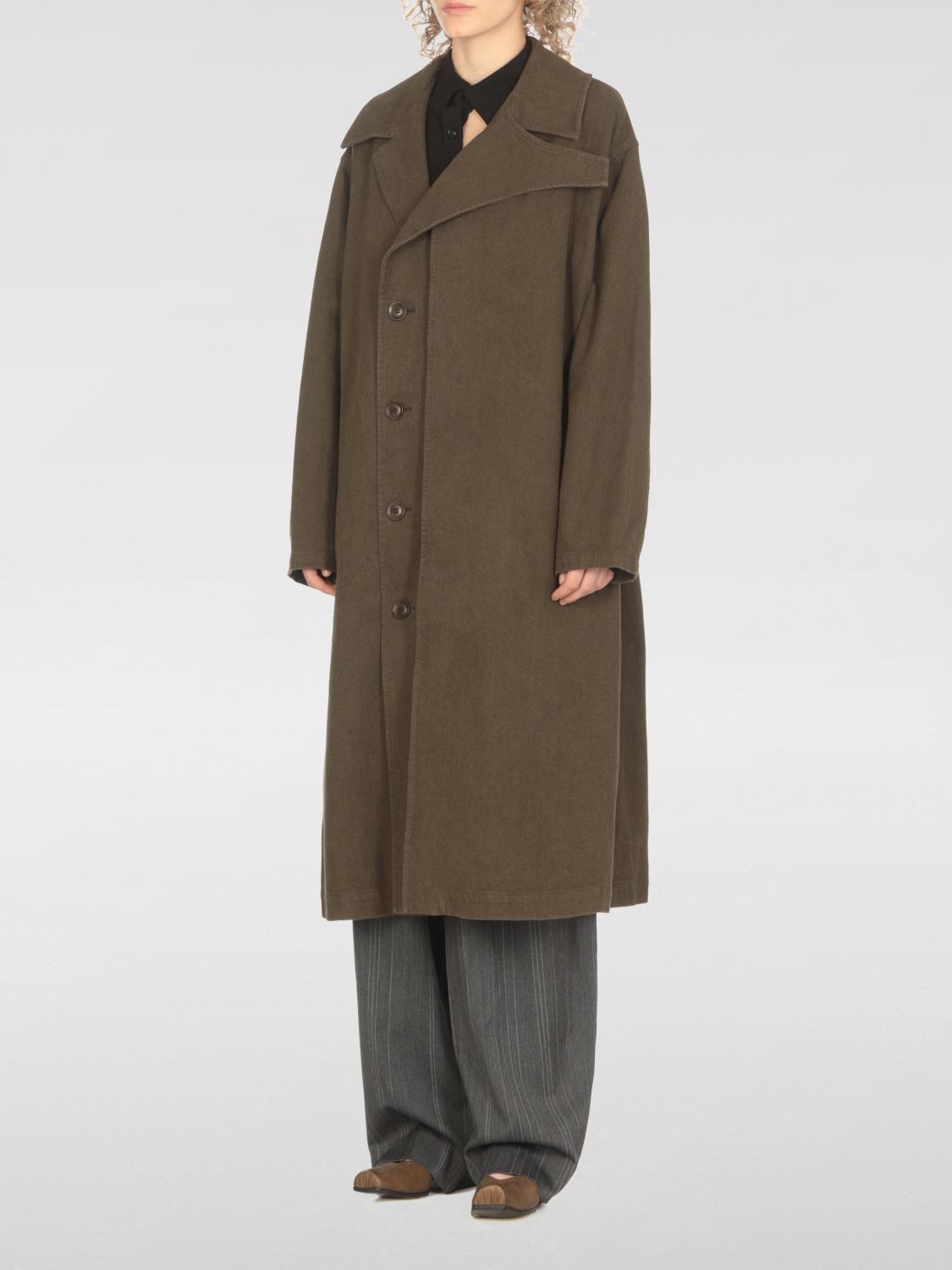 Giglio Cappotto Y's in lino e cotone