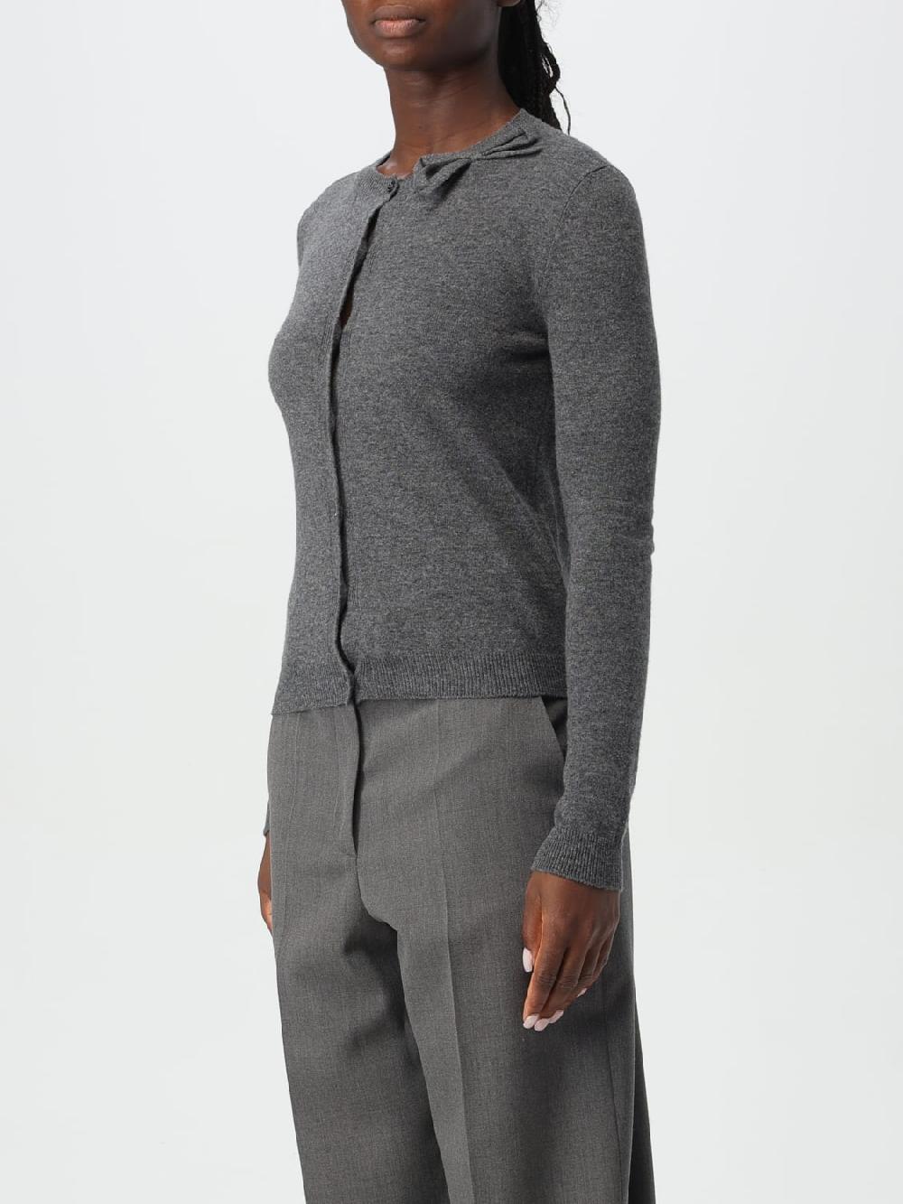 Giglio Cardigan A Girocollo Con Fiocco Valentino