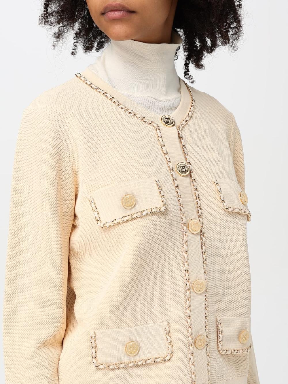 Giglio Cardigan A Girocollo Elisabetta Franchi